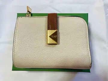 kate spade 베이지 이단 접이식 지갑