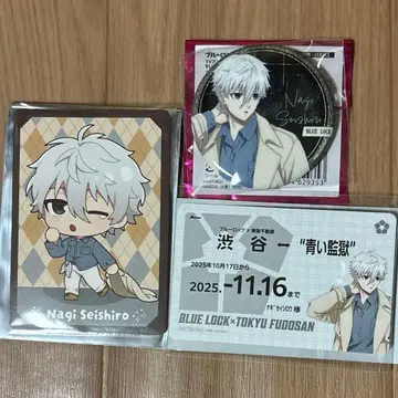 블루 록 도큐 부동산 나기 세이시로 캔뱃지 정기권풍 카드 후드 혜택