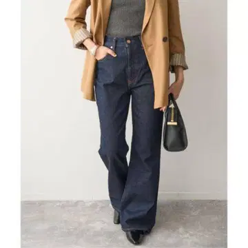 AUTHEN CIRCULAR DENIM FLARE REG