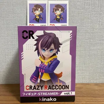 GiGO 한정판 CRAZY RACCOON kinalo 피규어