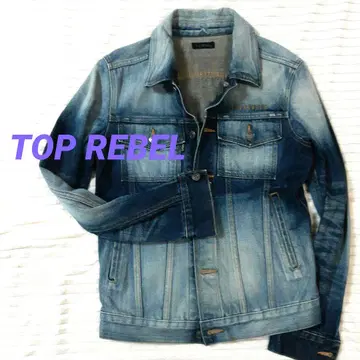 탑 라벨 TOP rebel 데님 자켓 G 자켓