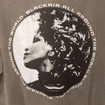 TINA 2000 투어 페이드 BLACKAIR 빈티지T셔츠 M
