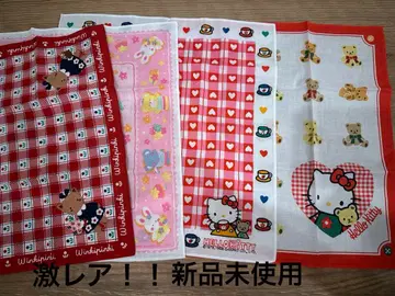미사용 새상품 헤이세이 레트로 산리오 손수건