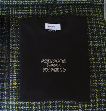 everyone marenco tee j.30000 이세탄 신주쿠 한정판