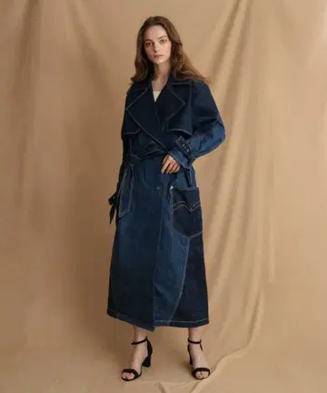 [리바이스 레드] 데님 코트