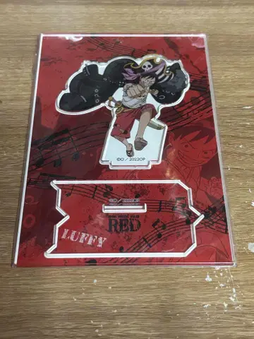 익명 배송 아크릴 스탠드 루피 ONE PIECE FILM RED