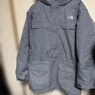 THE NORTH FACE 그레이 다운 자켓