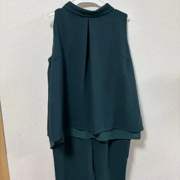 포멀 포멀 다크 그린 셋업 팬츠