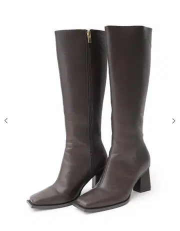 Aimeine 스퀘어토 스트레이트 롱 부츠