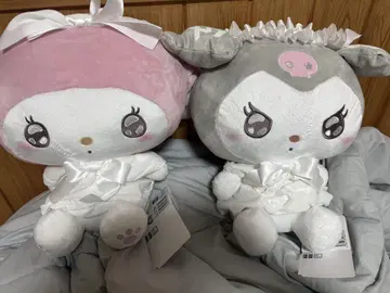 봉제 인형 세트 마이멜로디 and 쿠로미