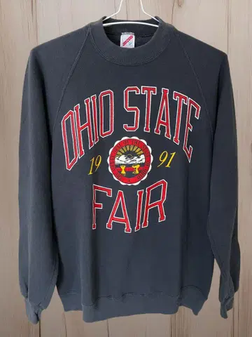 90s JERZEES OHIO STATE 맨투맨 트레이닝복 USA제