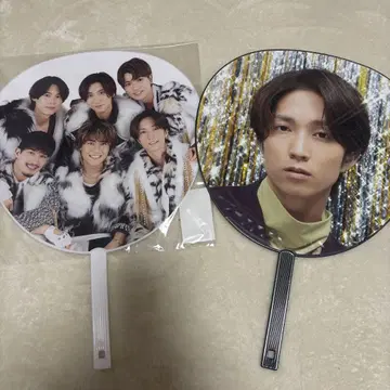SixTONES 다나카 주리 부채 세트