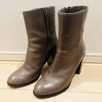 [ 새상품급 ] 파비오 루스코니 숏부츠 사이드 지퍼 38(25cm)