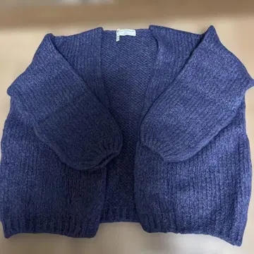 TRICOTS JEAN MARC 보라색 가디건