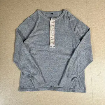FREEWHEELERS POWER WEAR 헨리넥 긴팔 티셔츠