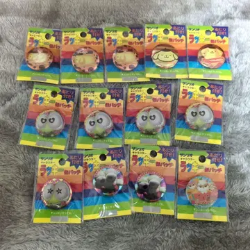 푸딩 케로피 쿠리린 캔뱃지 산리오 2002년 헤이세이 레트로