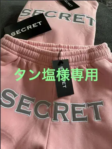 SECRET 핑크 트레이닝복 M