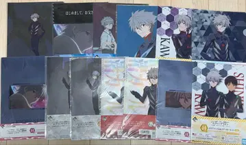 제일복권 에반게리온 나기사 카오루 이카리 신지 클리어 파일 묶음 판매