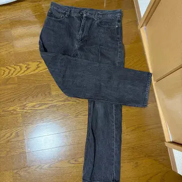 다크 그레이 오리지널 데님 슬림 핏