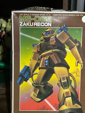 미조립 MS-06E ZAKURECON 자쿠 강행 정찰형 Z 건담판