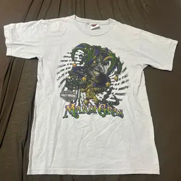 Voodoo Harley-Davidson MARDI GRAS 티셔츠