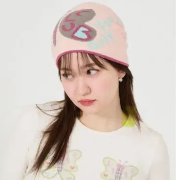 택 포함 미사용 새상품 오리지널 자카드 비니 tinajojun