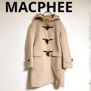 [MACPHEE] 맥피(36) 더플 코트 후드 부착 울 100%