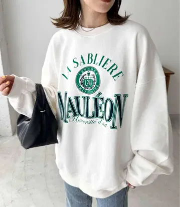 MAULEON 칼리지 로고 맨투맨