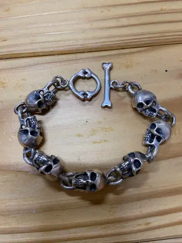 NECROMANCE 네크로맨스 스컬 팔찌 hide