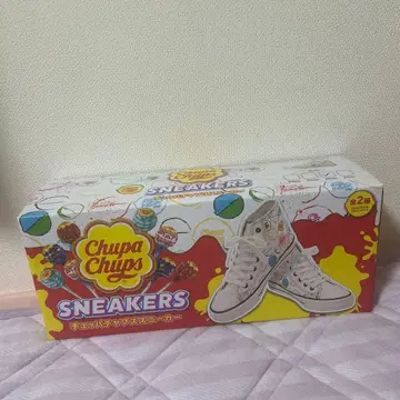 츄파춥스 스니커즈 화이트 26cm