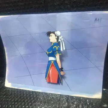 애니메이션 셀화 스트리트 파이터 II