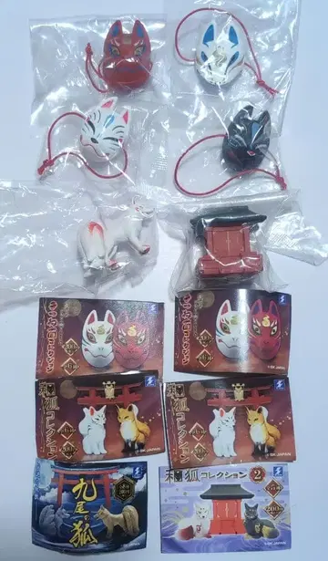 화여우 컬렉션 여우 가면 컬렉션 구미호 오여우님 세트3