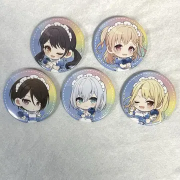 뱅드림 Morfonica 스이파라 캔뱃지 (5개 세트)