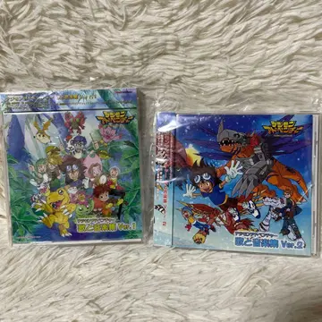 디지몬 어드벤처 MUJI 노래와 음악집 Ver.1 Ver.2 특전 포함