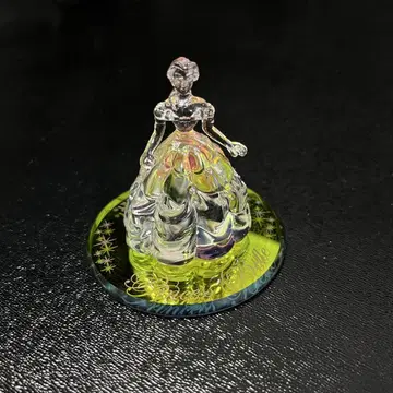 프린세스 벨 피규어 디즈니 유리 구두 유리 세공 미녀와 야수
