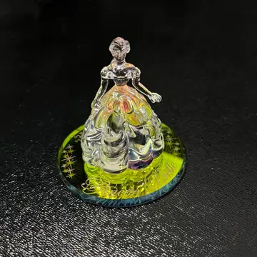 프린세스 벨 피규어 디즈니 유리 구두 유리 세공 미녀와 야수