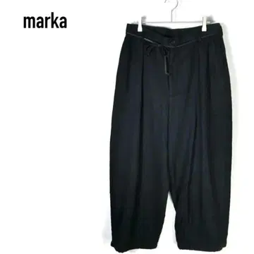 marka 19AW TUCK WIDE PANTS co/w twill 2