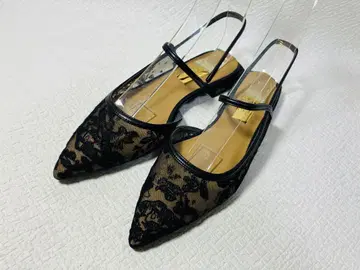SH14 새상품 Le Talon GRISE 스트랩 슬링백 23.5