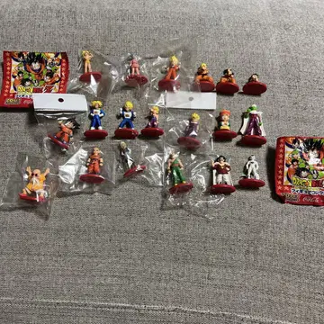 코카콜라 드래곤볼 피규어 컬렉션 세트 19체