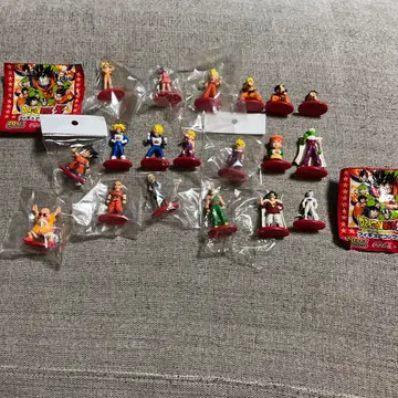 코카콜라 드래곤볼 피규어 컬렉션 세트 19체