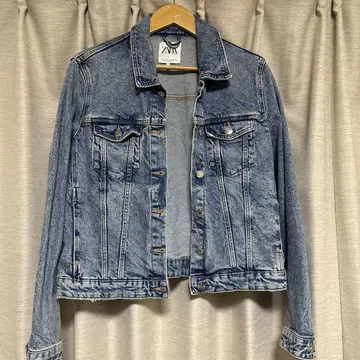 ZARA 라이트 블루 데님 자켓 L