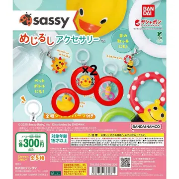 sassy 메지루시 액세서리 4개 세트