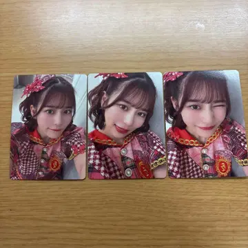 FRUITS ZIPPER 트레이딩 카드 3장 세트