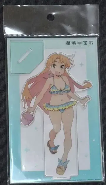 호박석 보석 아크릴 캐릭터 스탠드 타니가와 호박석 C106