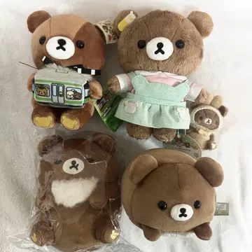 갈색 아기 곰 봉제 인형