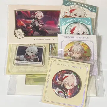 원신 카에데하라 카즈하 굿즈 7세트