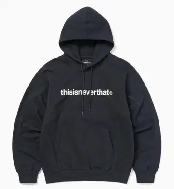 thisisneverthat 로고 후디 XL 사이즈 네이비 x 화이트