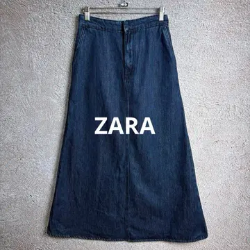 ZARA 데님 롱 스커트 XS
