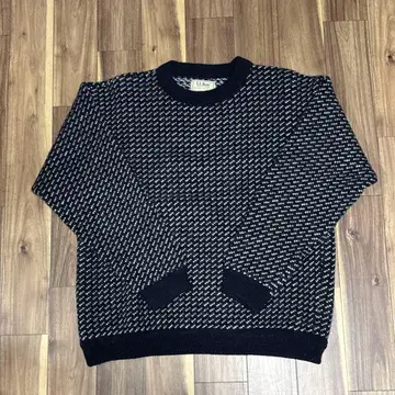 70s~80s L.L.Bean 바즈아이 니트