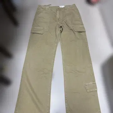 ZARA 베이지 카고 팬츠 USA 4